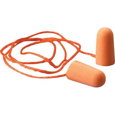 3M™ 1110 Foam Corded Earplugs, Orange