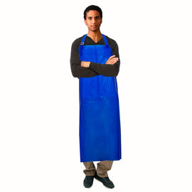 Reusable Polyurethane Adjustable Aprons | 35" x 45" | 5.5 Mil | Bag of 10 or Case of 50 - 0