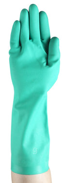 Chemical Resistant AlphaTec® Solvex® Unlined Nitrile Gloves | 37-155 | 15 mil-2