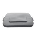 Rubbermaid BRUTE® 28 Gal Square Lid | Gray-2