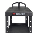 Rubbermaid® BRUTE Heavy Duty 2-Shelf Large Utility Cart | Flat Shelf | Swivel Casters | 4545-3