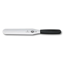 Spatula, 8" straight, black polypropylene handle  5.2603.20B