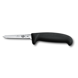 Couteau volaille, lame droite 3¾" à évent, à désosser, manche Fibrox noir de taille moyenne 5.5903.09M