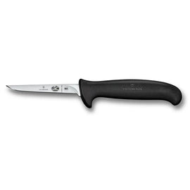 Couteau à volaille, 3 ¾ po, droit, à désosser, petit manche noir Fibrox 5.5903.09S
