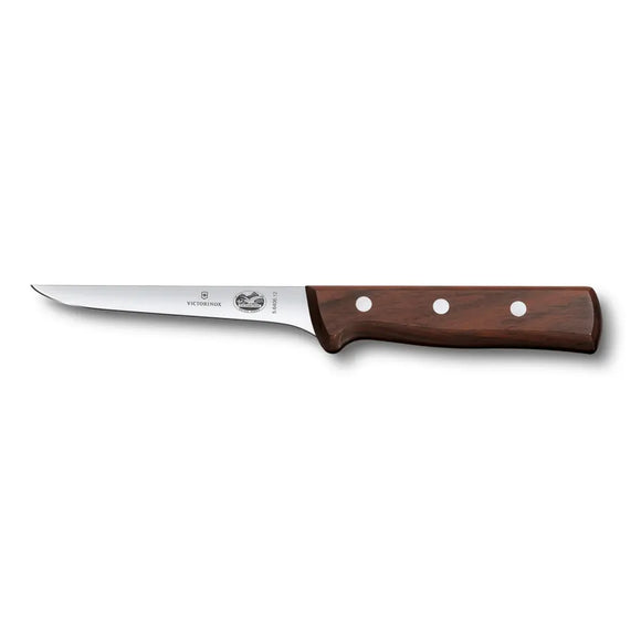 Couteau à désosser, lame droite, étroite et rigide de 5", manche en bois 5.6406.12-X1