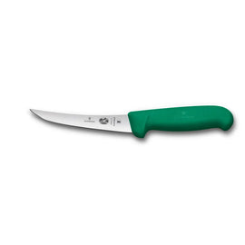 Couteau à désosser, lame courbe flexible de 12,7 cm, manche vert Fibrox 5.6614.12