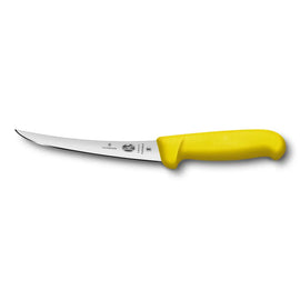 Couteau à désosser, lame courbe flexible de 15 cm, manche jaune Fibrox 5.6618.15