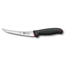 Couteau à désosser, 6" courbé, lame étroite super flexible, manche Dual Grip noir 5.6663.15D
