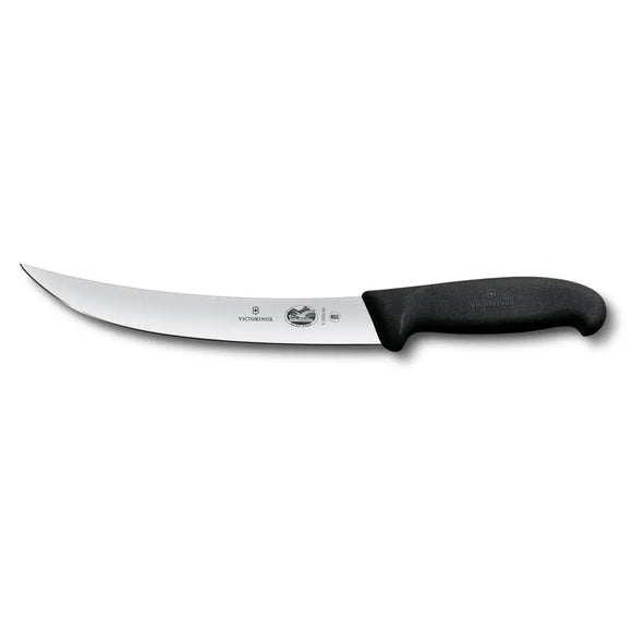 Couteau à désosser, lame granton de 20 cm, manche Fibrox noir 5.7223.20