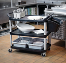Rubbermaid® Xtra™ Open Sided Utility Service Cart | 4091-3