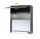 Wall-Mount Ashtray | Stainless Steel Heavy Duty Outdoor Ash Bin-2