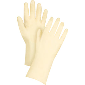 Natural Rubber Latex Canner's Gloves | 15 Mil - 0
