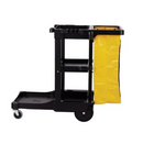 Rubbermaid® Standard Janitor Cart With Vinyl Zippered Bag-6