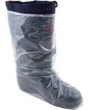 Clear Polyethylene Boot Covers with Elastic | 16"-2