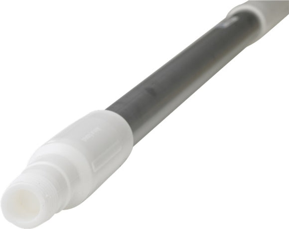 White and Aluminum Handle | 51"