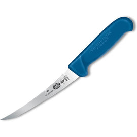 Victorinox Couteau à désosser 15 cm lame courbe, bleu 5.6602.15