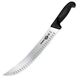 12" Curved Granton Edge Cimeter Knife With Fibrox Handle 5.7323.31