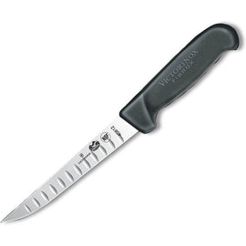 6" Straight stiff Granton Boning Knife With Fibrox Handle 5.6023.15
