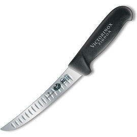 Couteau à désosser Granton courbé, lame rigide et large de 15 cm 5.6523.15