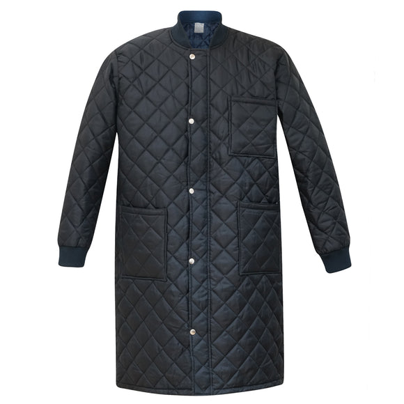 Long Freezer Jacket – Polyester, Full-Length, Insulated, Durable, Cold Storage and Industrial Use -10 Celsius Coat  Canada and USA Shipping