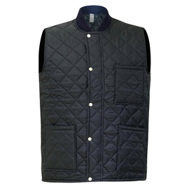Sleeveless Freezer Vest – Quilted, Warm, Durable, Lightweight, Cold Storage and Industrial Use