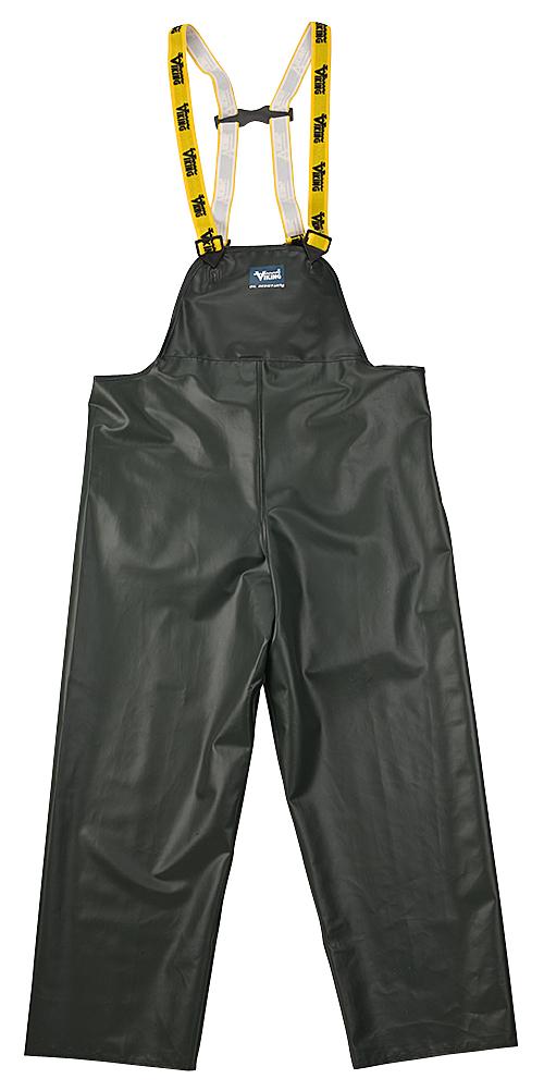PVC Oil Resistant Rain Pants | Green