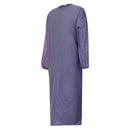 Light PVC Blue Reusable Gown | 6 Mil-1