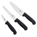 Coffret de 3 couteaux de chef, manches Fibrox 5.1053.3-1