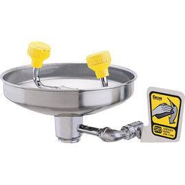 Supply Pipe-Mounted Eyewash w/Acetal Heads Station