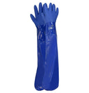 Cotton Lined Industrial Glove | 28" | Chemical and Food Resistant PVC-1