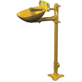 Yellow Emergency Eye Wash Station Halo from Bradley