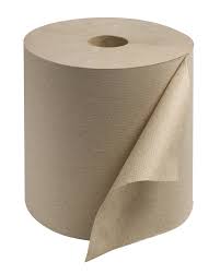 Natural Paper Towel Rolls | Case of 6 Rolls - 0