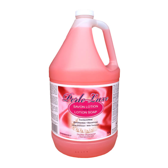 Biodegradable Antibacterial Liquid Hand Soap – Perle Luxe, 4L, Gentle, Eco-Friendly, Effective Hygiene 